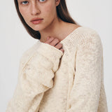 ROWIE - Elodie Knit Jumper - Creme