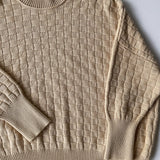 ARCAA  - Sierra Organic Knit Sweater - Oat