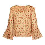 SPELL - Fleur Frill Blouse - Butterscotch