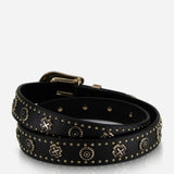 SOL SANA - Eastwood Belt - Black / Gold