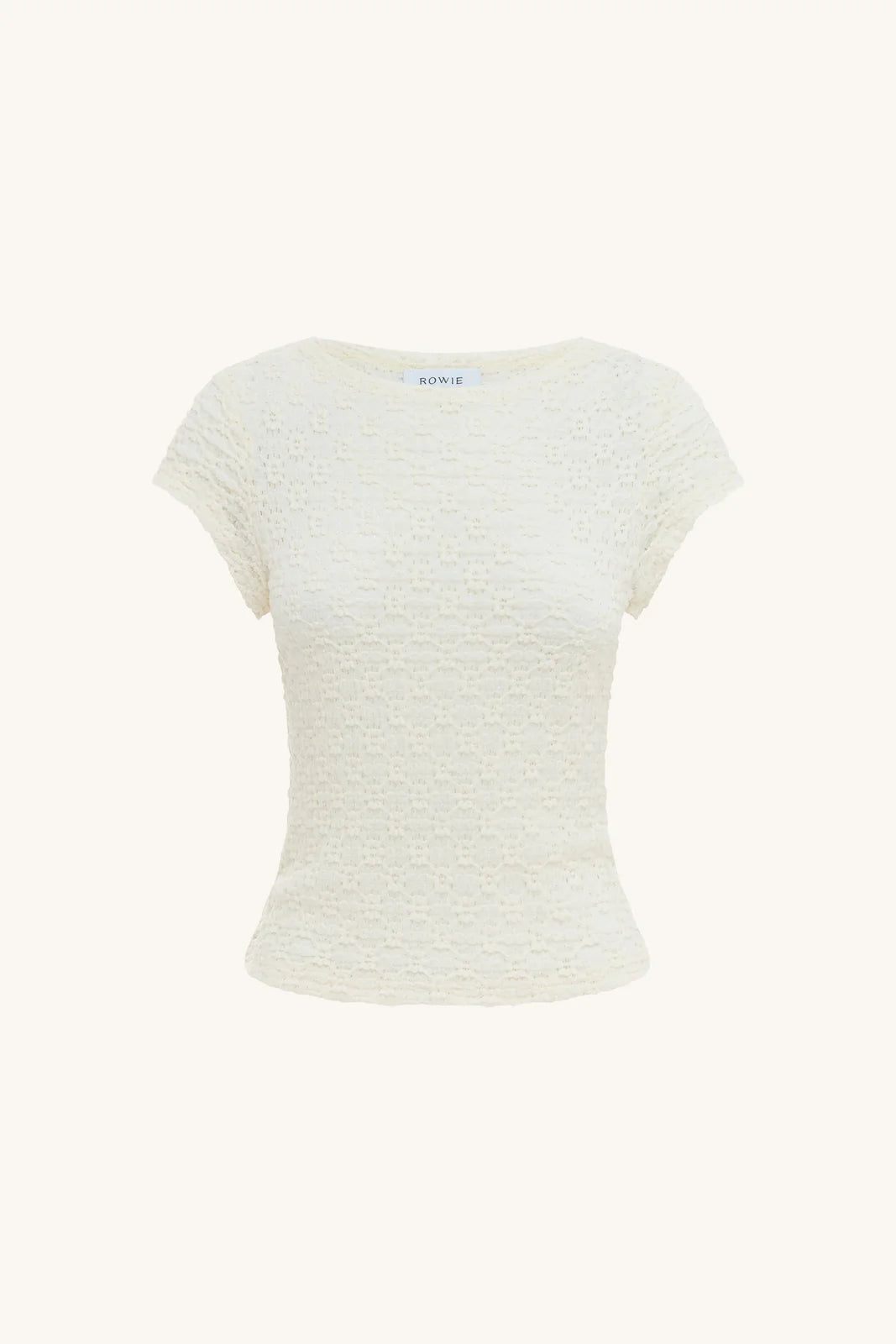ROWIE The Label - Galo Daisy Lace Top Creme - Tops
