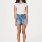 ROWIE - Galo Lace Tee - Bone