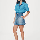 ROWIE - Georgia Denim Mini Skirt