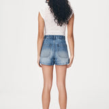 ROWIE - Gio Denim Shorts - Classic Wash