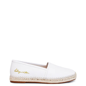 KATHRYN WILSON - Giselle Espadrille - White Calf