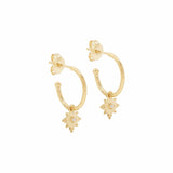 BY CHARLOTTE - Be Present Hoops - 18K Gold Vermeil