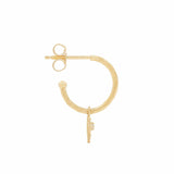 BY CHARLOTTE - Be Present Hoops - 18K Gold Vermeil