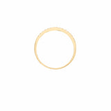 BY CHARLOTTE - 14K Diamond Halo Ring - Solid Gold / 8