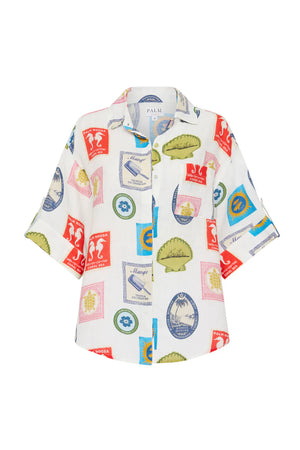 PALM NOOSA - Mirage Shirt - Holiday Stamp