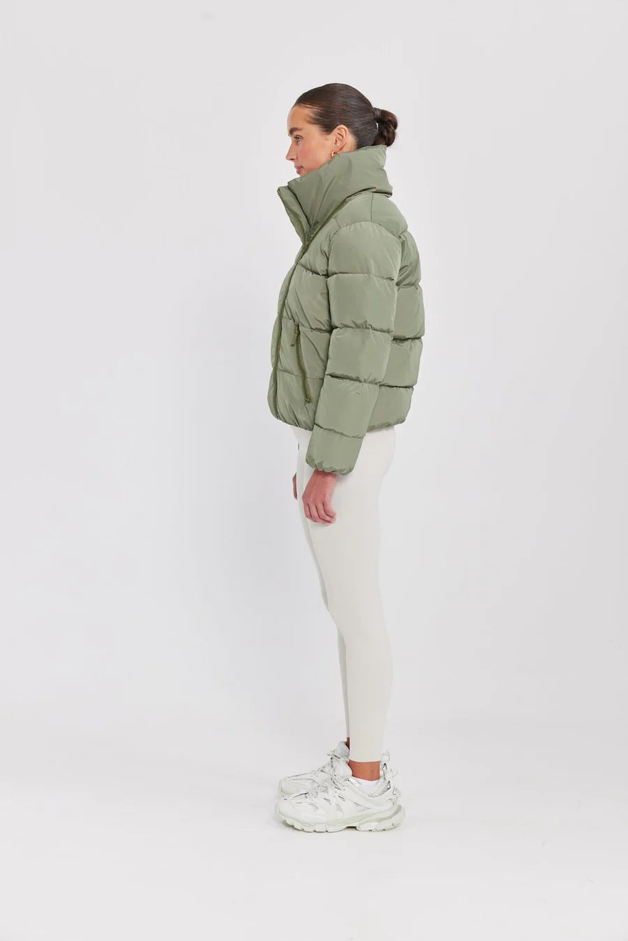 TOAST SOCIETY Jupiter Puffer Jacket Tangerine