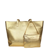 KATHRYN WILSON - LouLou Zip Tote - Gold Pebble