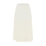 ROWIE - Lydia Flower Lace Midi Skirt