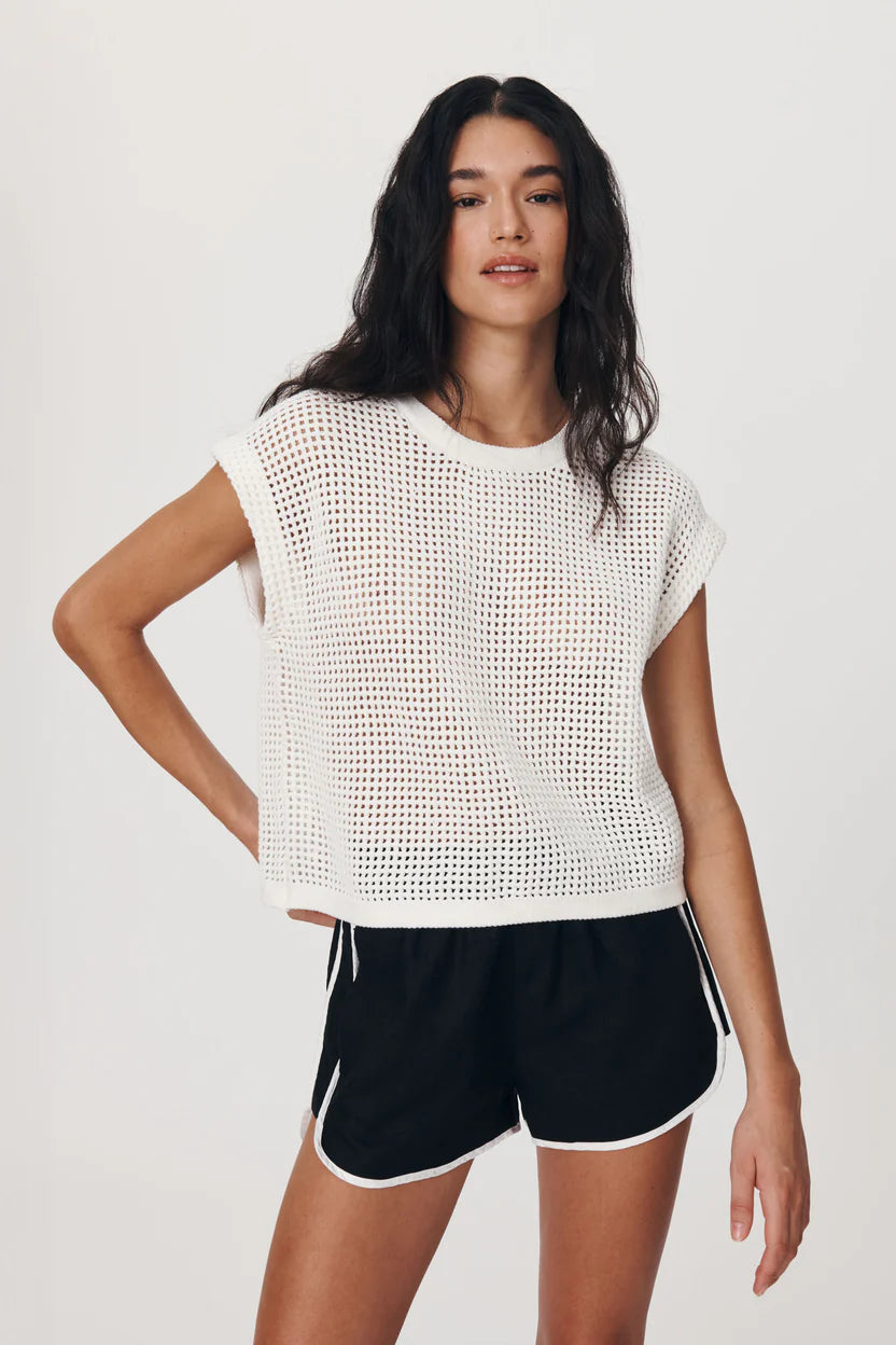 ROWIE - Mimi Knit Top - Bone