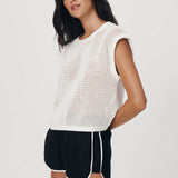 ROWIE - Mimi Knit Top - Bone