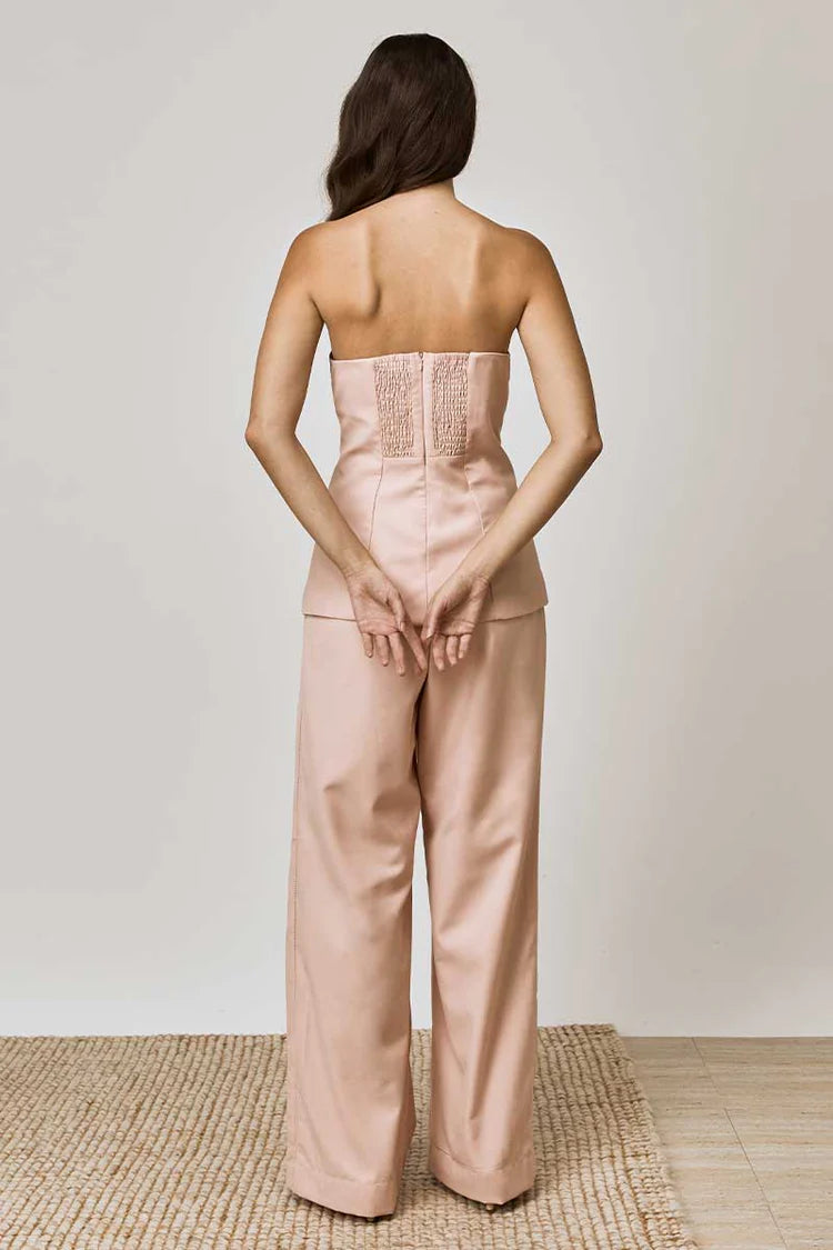 MON RENN - Mara Pant - Blush Pink