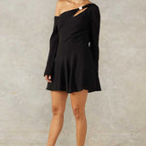 MON RENN - Marseille Mini Dress - Black