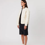 REMAIN - Ava Quilted Jacket - Ivory