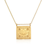 Satya - Sacred Commencement Lotus Necklace