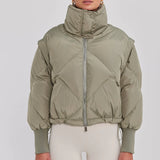 TOAST SOCIETY - Neptune Puffer Jacket/Vest - Olive