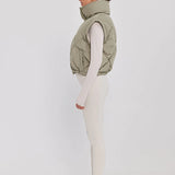 TOAST SOCIETY - Neptune Puffer Jacket/Vest - Olive