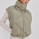 TOAST SOCIETY - Neptune Puffer Jacket/Vest - Olive