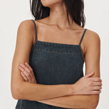 ROWIE - Nialley Organic Maxi Dress - Washed Black