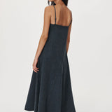 ROWIE - Nialley Organic Maxi Dress - Washed Black