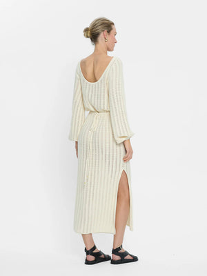 KIVARI - Noa Knit Dress - Ivory