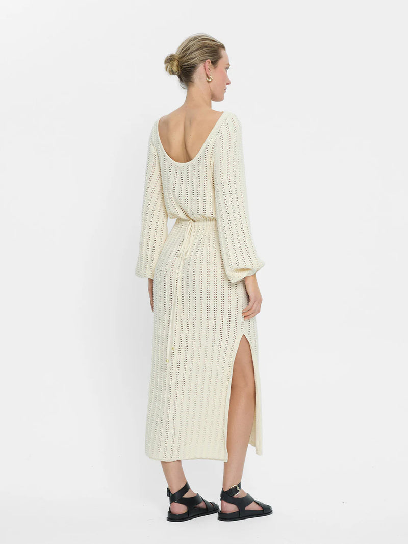 KIVARI - Noa Knit Dress - Ivory