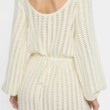 KIVARI - Noa Knit Dress - Ivory