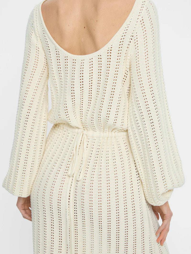 KIVARI - Noa Knit Dress - Ivory