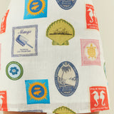 PALM NOOSA - East Mini Skirt - Holiday Stamp