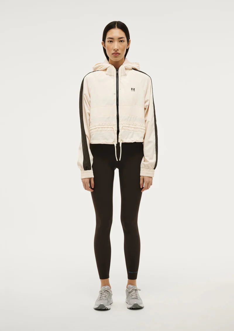 P.E NATION - Cropped Man Down Jacket - Whisper White