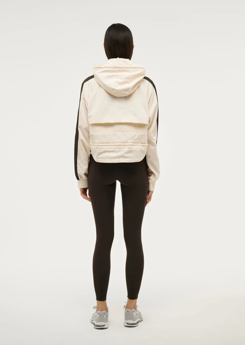 P.E NATION - Cropped Man Down Jacket - Whisper White