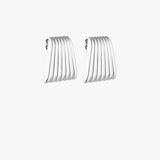 Porter - Caterpillar Earrings - Silver