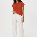 ROWIE - Paige Linen Pants - Bone