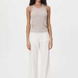 ROWIE - Paige Linen Pants - Bone