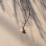 MURKANI - Pearl Necklace | Silver