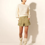 KIVARI - Pepe Knit Sweater - Cream