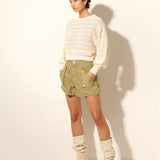 KIVARI - Pepe Knit Sweater - Cream