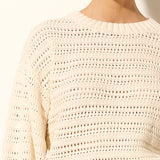 KIVARI - Pepe Knit Sweater - Cream