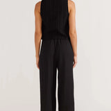 STAPLE THE LABEL - Realm Wide Leg Pants - Black