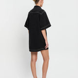 KIVARI - Rowyn Shirt Dress - Black