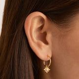 BY CHARLOTTE - Be Present Hoops - 18K Gold Vermeil