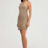 Significant Other - Siena Mini Dress - Gold