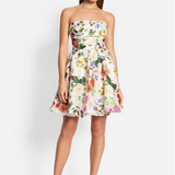 SOFIA THE LABEL - Amara Bubble Mini Dress - Enchanted Floral