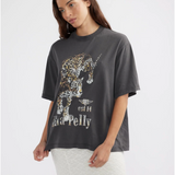 ENA PELLY - Jaguar Tee - Faded Black