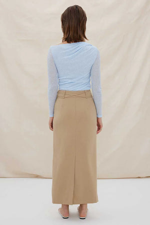 SOVERE - Volition Maxi Skirt - Pecan