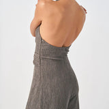 SOVERE / - Evoke Jumpsuit - Platinum