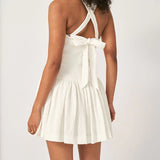 SOVERE / - Georgia Mini Dress - White